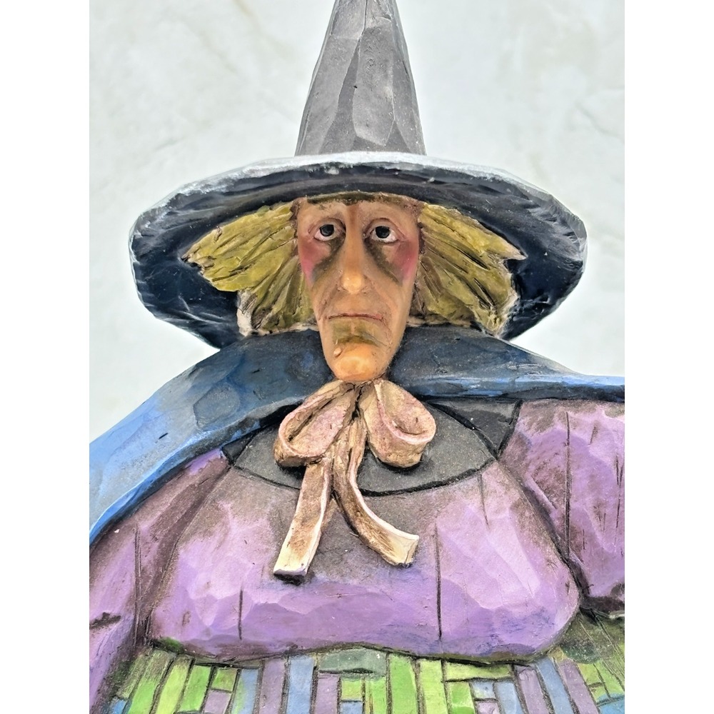Jim Shore Halloween‎ Witch 2004 "Let The Magic Begin" 117678 Cat Heartwood Creek - Picture 11 of 16